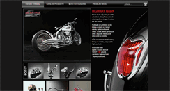 Desktop Screenshot of moto-doplnky-highway-hawk.cz